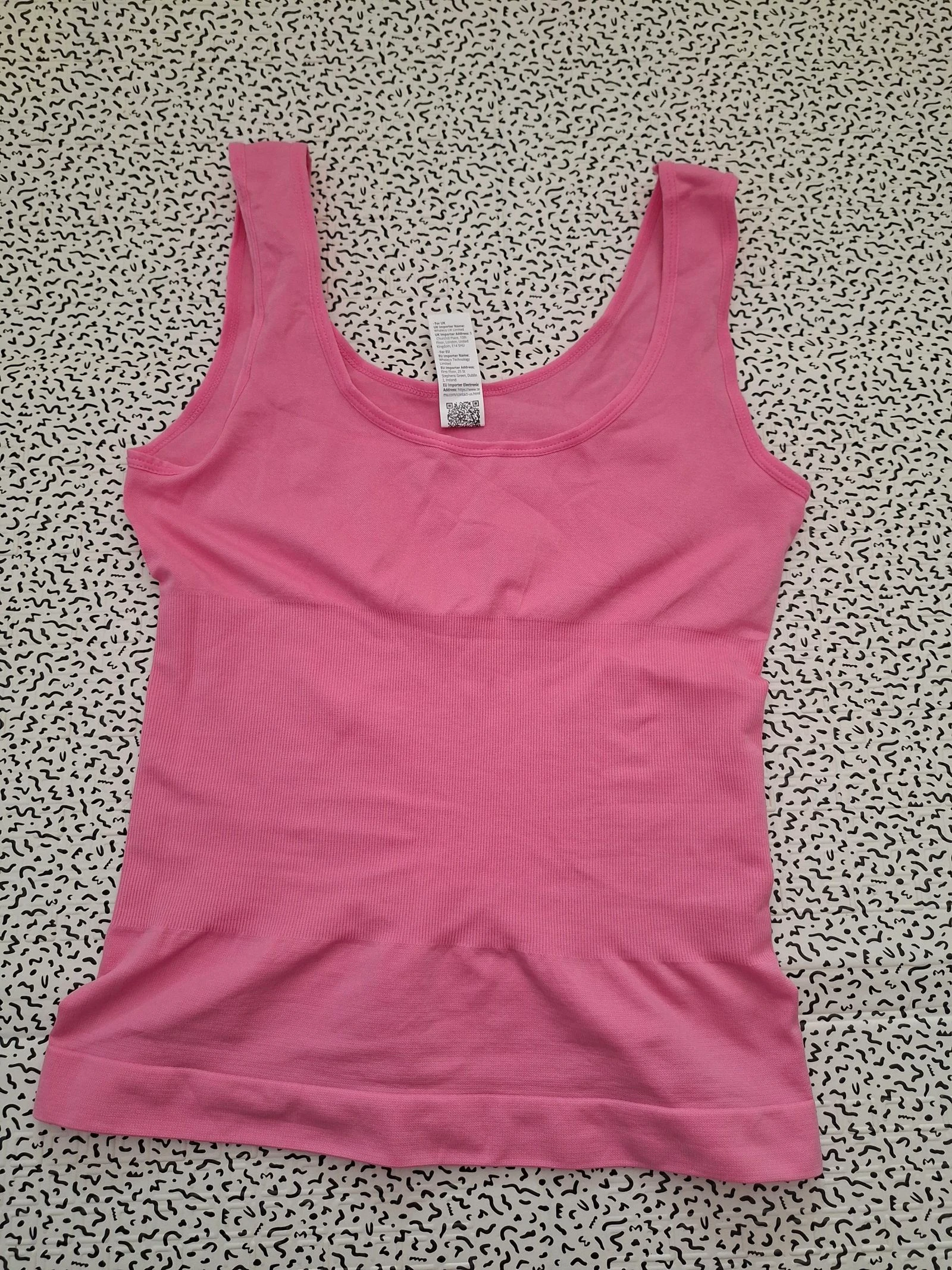 Débardeur gainant sculptant rose – Taille L – Neuf jamais porté